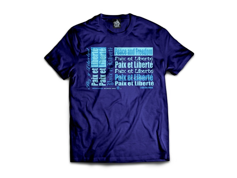 Tee-Shirt PAZ Y LIBERTAD By Klassicvib